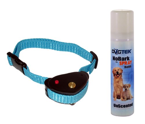 Dogtek - Nobark Spray Bark Control Dog Collar, Unscented