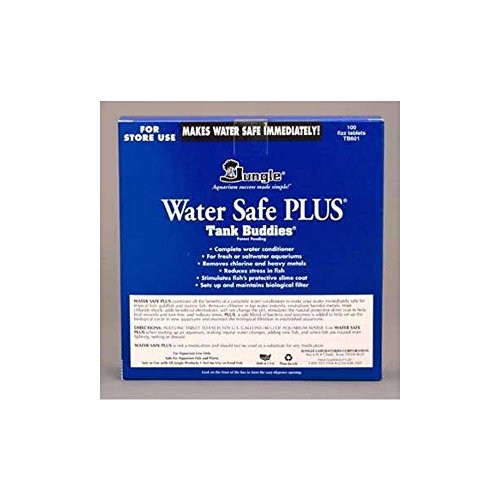 Jungle Laboratories AA7804 Water Safe Plus Tank Buddies 100 Tab