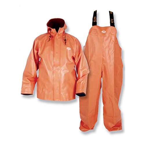 Naturmania N825JP 3 Piece Forester Suit 220D - Yellow, Green, Orange, XS-5XL (Orange, XXXXXL)