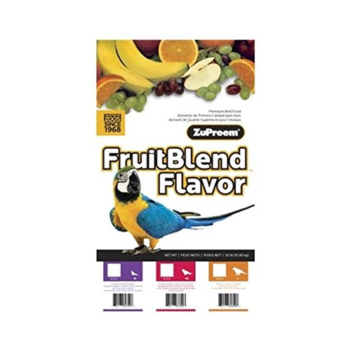 ZuPreem BB3323B FruitBlend With Natural Fruit Flavors Bird Food (Large - 35 lbs)