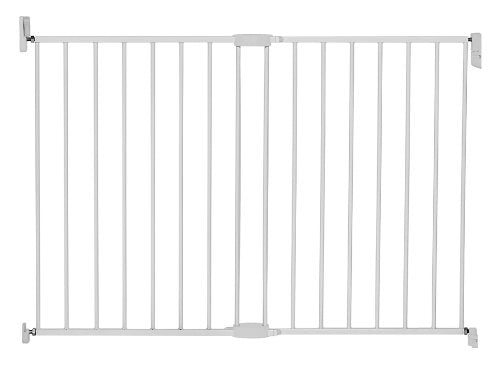 Munchkin 31281 Extending Extra Tall and Wide Metal Gate (White)