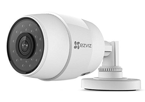 Ezviz Husky C 720p Outdoor Wi-Fi Bullet Camet avec vision nocturne, compatible avec Alexa en utilisant IFTTT