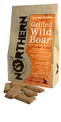 Northern Biscuit Grain-Free Grilled Wild Boar Dog Treats 8X400gr
