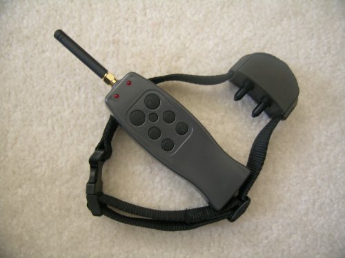 Vibration de collier d'entraînement à distance de chien + choc de niveau 6