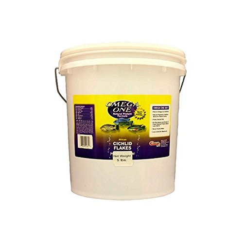 Omega One Cichlid Flakes Fish Food