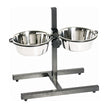 Indipets SST Adjustable Double Diner with 2 Bowls
