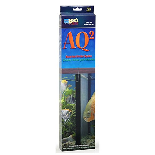 Lee's AA6853 AQ2 Aquarium Divider in Black (29/55 Gallon)