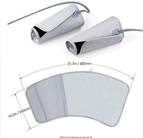Masseur de jambe Mollage de la jambe de compression de l'air pour la circulation de pied de base de veau et batterie rechargeable Batterie 3 Intensités 2 Modes 6 Scénarios d'expérience