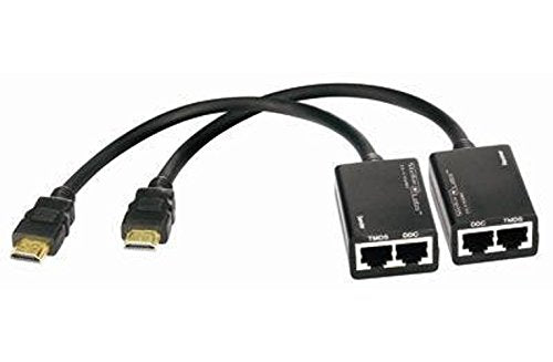 Stellar Labs 33-11640 HDMI Extender Balun - HDMI Over two Cat5e Cables up to 100'