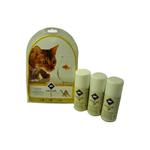 Radio Systems RS-KIT19005-2 Innotek Multivet Ssscat Automated Cat Deterrent Kit and 2 Unscented Repellent Refills