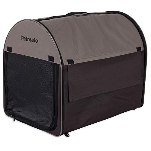Petmate Portable Pet Home, Medium, Dark Taupe/Coffee Grounds Brown