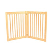 Legacy Outdoor Pet Gate in Solid White Oak