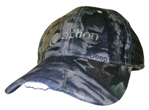 Camo Cap With Light 5 Leds A700 (Deep Wood)