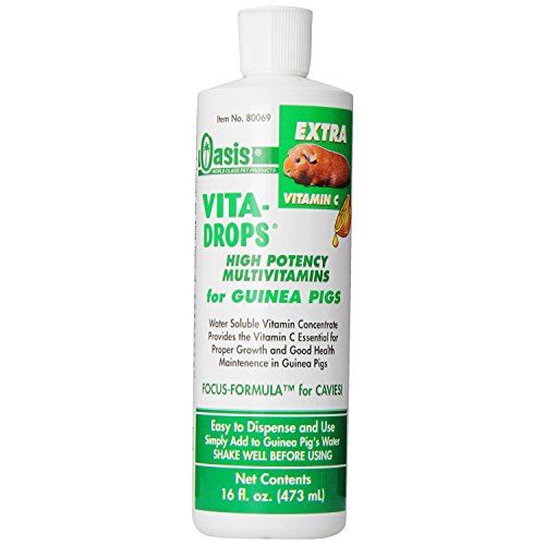 Kordon HH2364 Oasis Guinea Pig Vita-Drop Vitamins 16-Ounce