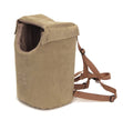 PETEGO VENVETY LENIS FRANT / SACKPACK PET PORTER, Large, Espresso / Sage