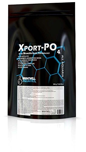Brightwell Aquatics xppoc7l xport-po 4.5 pouces Cubes ultra-activés phosphate-adsorption Media 700gm