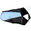 EzyDog Element Dog Coat With Zipper Neck Closure In Blue