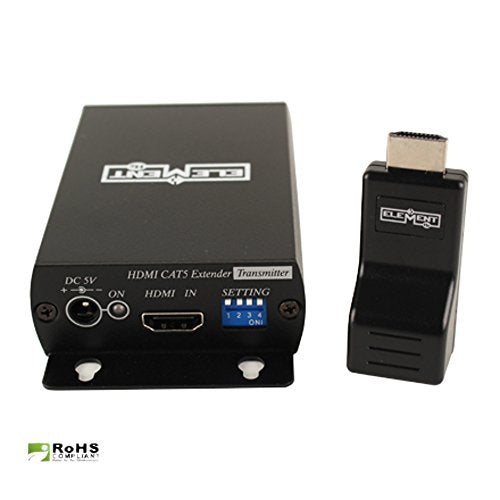 Element Hz Ele7082 HDMI Cat5 Extender sur un seul câble 50m à 1080p avec du dongle