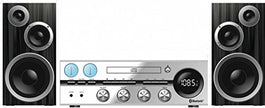 Curtis Sylvania SRCD1081BT Classic Retro Bluetooth Stereo System with CD player, FM radio, Aux-in