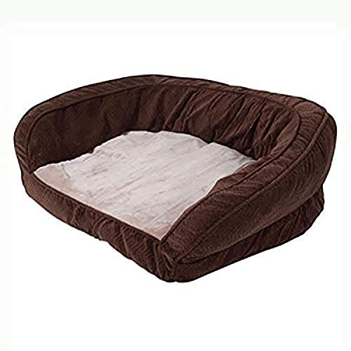 Precision Pet Daydreamer Gusset Couch, 32 by 25 by 10.5-Inch, Chocolate