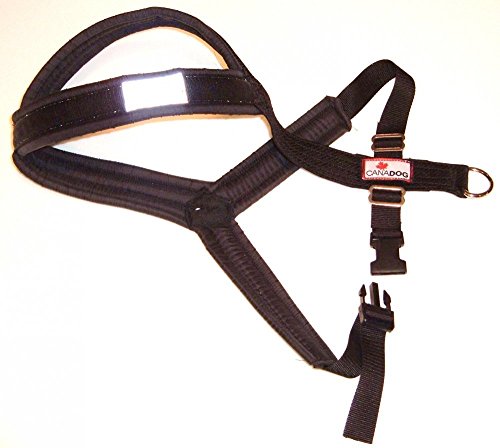 Canadog Collared Lightweight Fleece Dog Harness