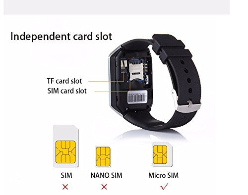 DZ09 ou U8 ou GT08 Smart Watch Android Watch Android