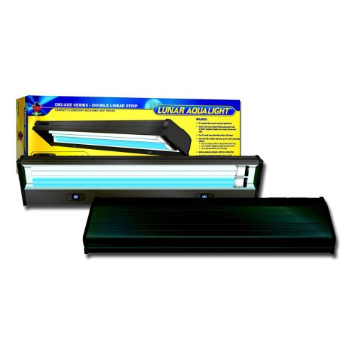 Coralife Energy Savers Lunar Aqualight PC Strip, 24 pouces, 2 x 65W, ACL53402