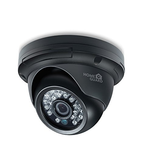Homeguard HGPRO729 Outdoor Color HD 720P 1MP Dome Camera - Black