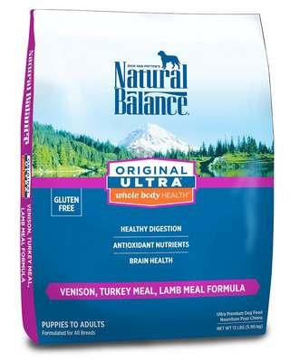 Équilibre naturel Original Ultra Whole Body Health Venaison, Turquie et alimentation pour chiens d'agneau
