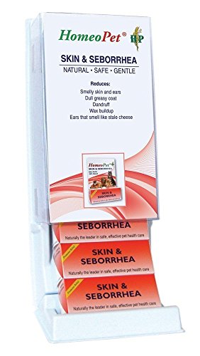 HOMEOPET DISPLAY Skin & Seborrhea 6pc