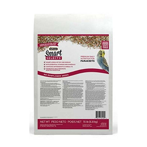 ZuPreem BB3264 Smart Selects Parakeets Food 6.8 kg