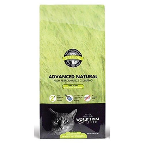 World's Best 41799 Advanced Natural Pine Blend Cat Litter (24LB)