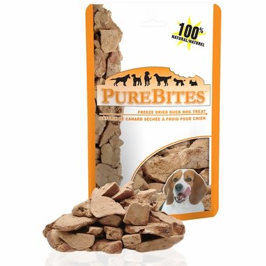 PureBites 00073 Duck Freeze Dried Treat Mid Size Clipstrip