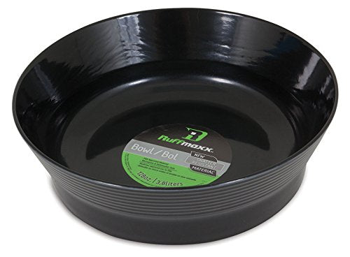 Petmate 23301 Ruff Maxx Bowl Black 128OZ