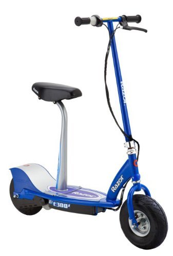 Razor E300s Scooter électrique assis dans Blue Kids Toy