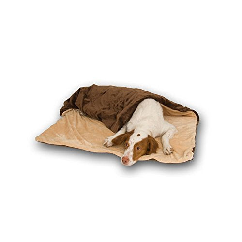 K&H Manufacturing 5062 Thermo Pet Throw Mat Mocha & Cream Large 36x54