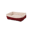 Petmate Aspen Pet Self Warming Lounger Bed Red Barn