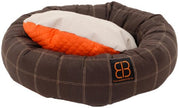Petego Dozer Donut Round Bolster Dog Bed