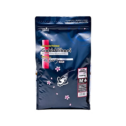 SAKI HIKARI 42208 Amélioration de la couleur Koi régime alimentaire moyen 33 lb