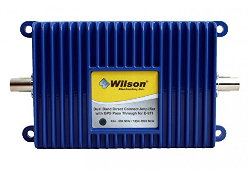 Wilson 811201 20dB Dual Band Direct Connect Mobile Amplifier with DC Adapter