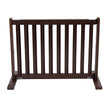 Accents dynamiques 42204 - 20 pouces All Wood Small Free Standing Gate - Mahogany