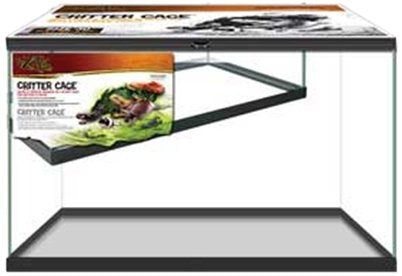 Zilla R28029 29-Gallon Critter Cage, 30-Inch by 12-Inch by 18-Inch, Black