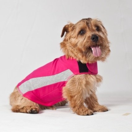 ThunderShirt PSSS-T01 Polo Pink Dog Shirt (Small 15-25LB)