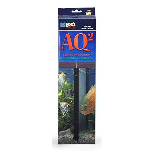 Lee's AA6852 AQ2 Aquarium Divider in Black (20 Gallon)