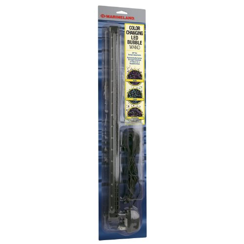Marineland AA1810 Auto Color Changing LED Bubble Wand 20 Inch