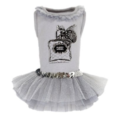 Puppy Angel PA-DR129 Oh The Parfum Dress (Gray, Small)