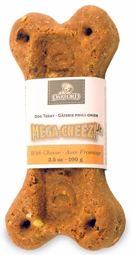 Darford 24081 Mega Bone Junior Cheez Dog Treat 24 / 3,5 oz (100 g)