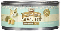 Merrick Purrfect Bistro Grain Free Salmon Pate Pate Cat Cat Food, 5,5 oz., Cas de 24