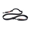 EzyDog Vario 6 Multi-Function Dog Leash with Snap Hook and Reflective Stitching - Perfect for Running, Walking, and Traffic Control - Hands-Free, Double Dog, and Tethering Capabilities (Standard, Black)
