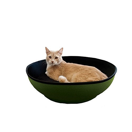 K&H Manufacturing 5192 Mod Half-Pod for Cat (Green/Black, 22)